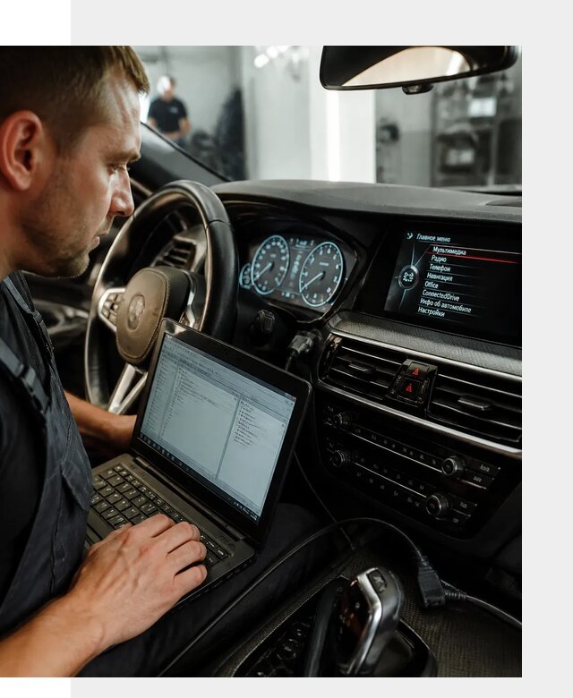 Русификация приборной панели BMW для авто в Пензе от компании