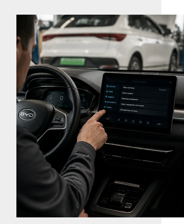 Русификация BYD E2 в Пензе от 15295 р. | ФастМобиль-Пнз под ключ