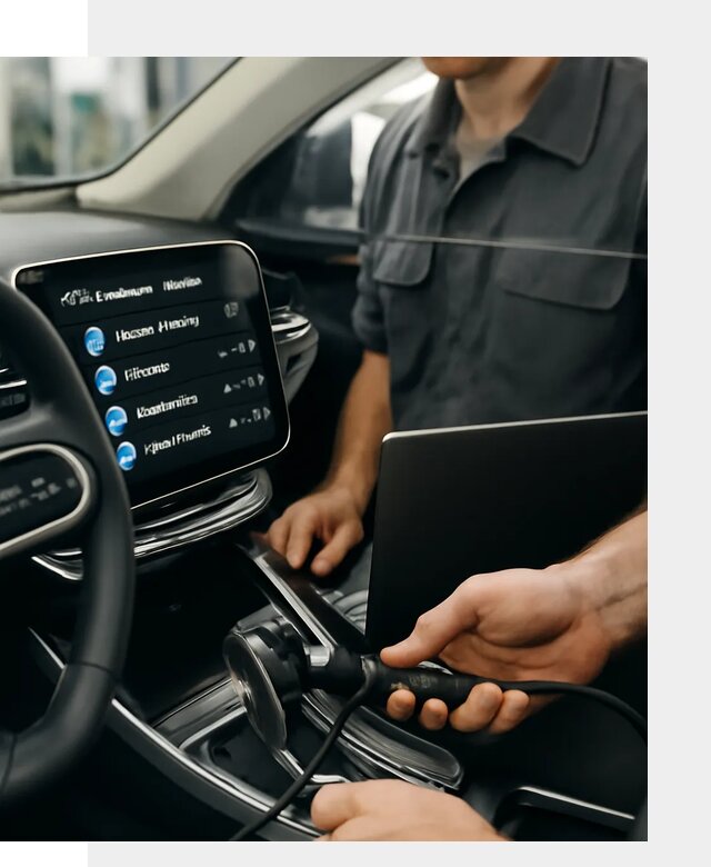 Установка приложений Geely для мультимедиа автомобиля в Пензе