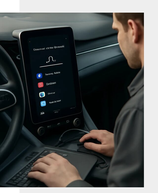 Установка приложений Lynk Co на автомобиль в Пензе