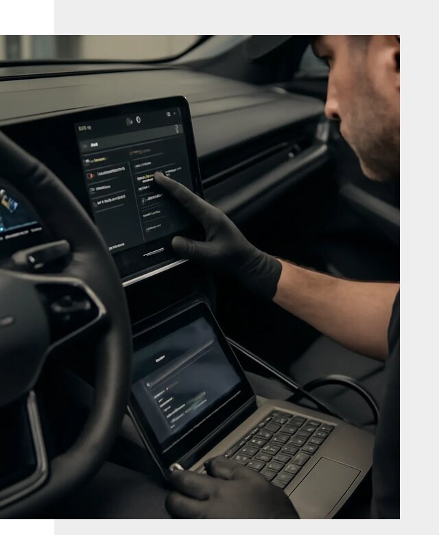 Русификация приборной панели Rising автомобиля в Пензе