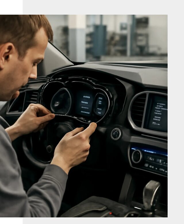 Русификация приборной панели автомобилей Hyundai в Пензе