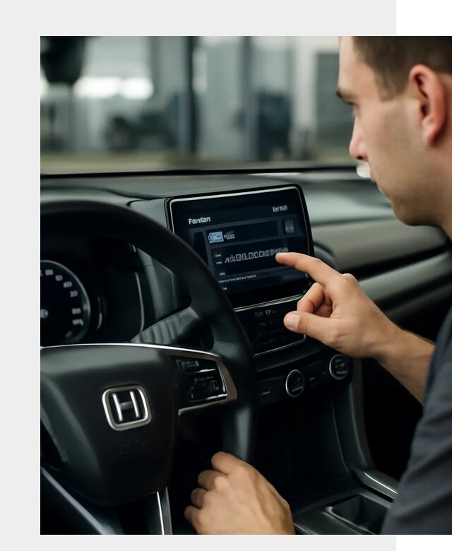 Русификация панели приборов Honda в Пензе по цене 5133 ФастМобиль-Пнз
