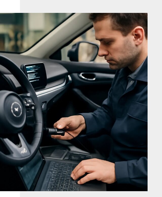 Русификация приборной панели автомобилей Mazda в Пензе