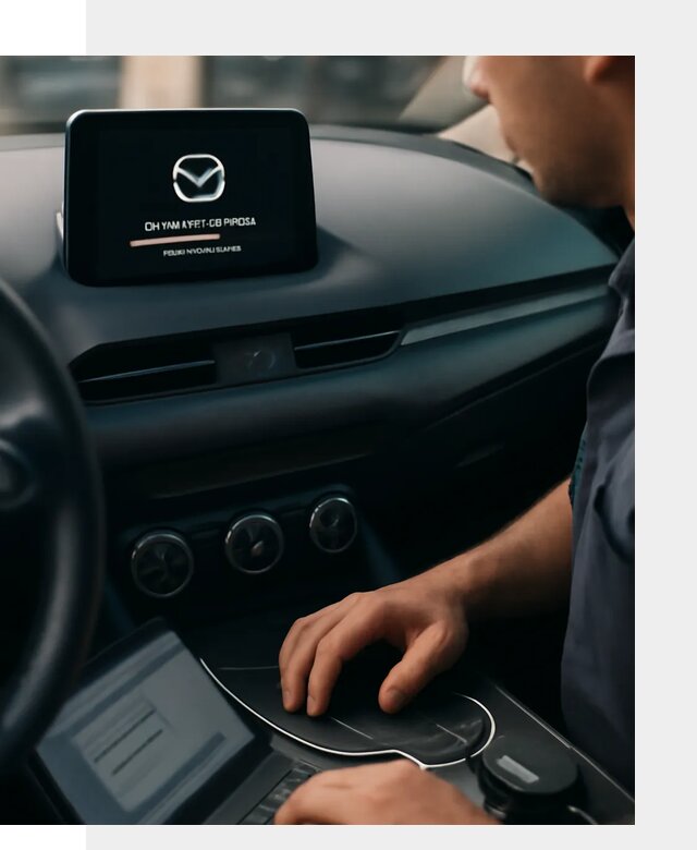 Установка приложений Mazda на мультимедийную систему в Пензе