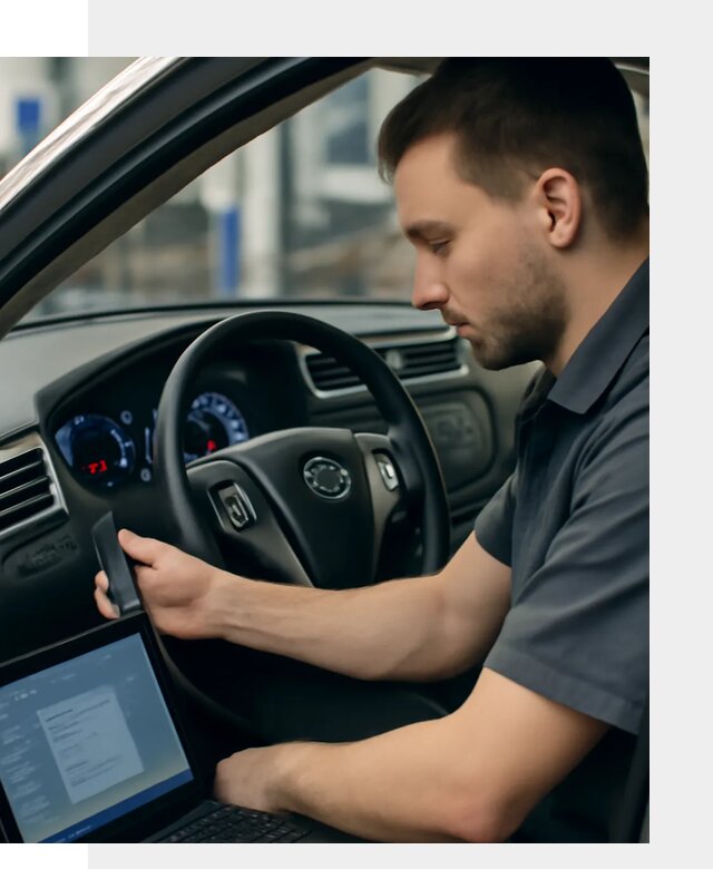 Русификация приборной панели Nissan для авто в Пензе