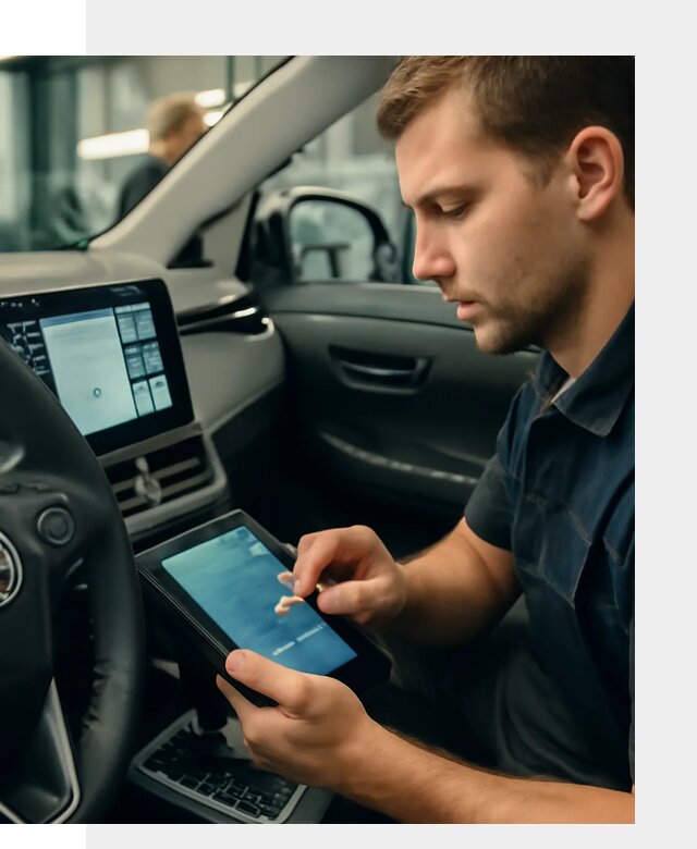 Установка приложений Toyota на мультимедиа в Пензе